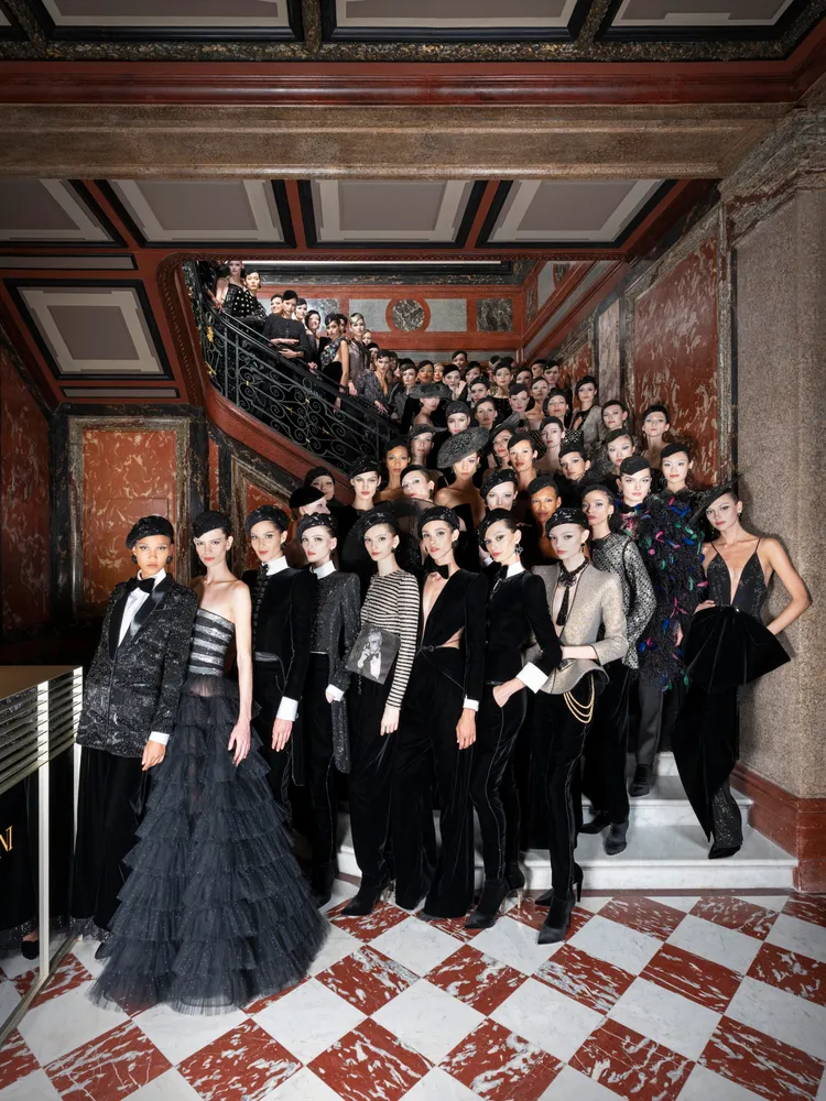 Giorgio Armani Privé 2025秋冬系列。品牌提供