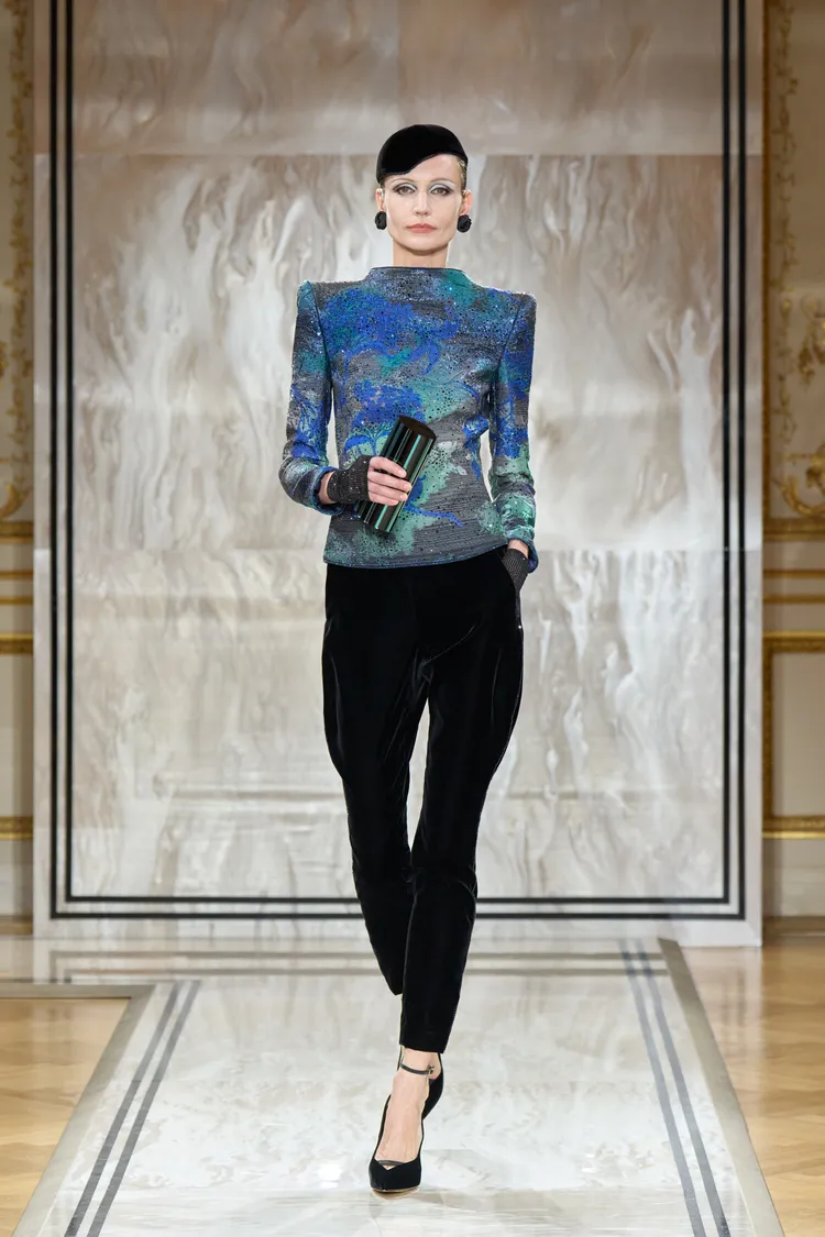 Giorgio Armani Privé 2025秋冬系列。品牌提供