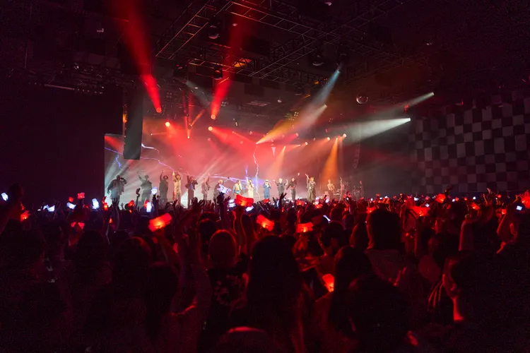 THE RAMPAGE學以致用訪問時學到的台語「水啦」，讓1300名粉絲瘋狂。LDH愛夢悅提供