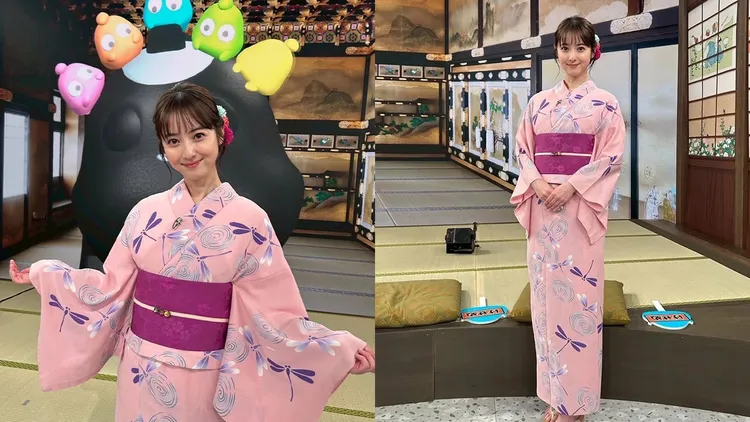 佐佐木希浴衣造型令粉絲驚豔。翻攝自佐佐木希IG