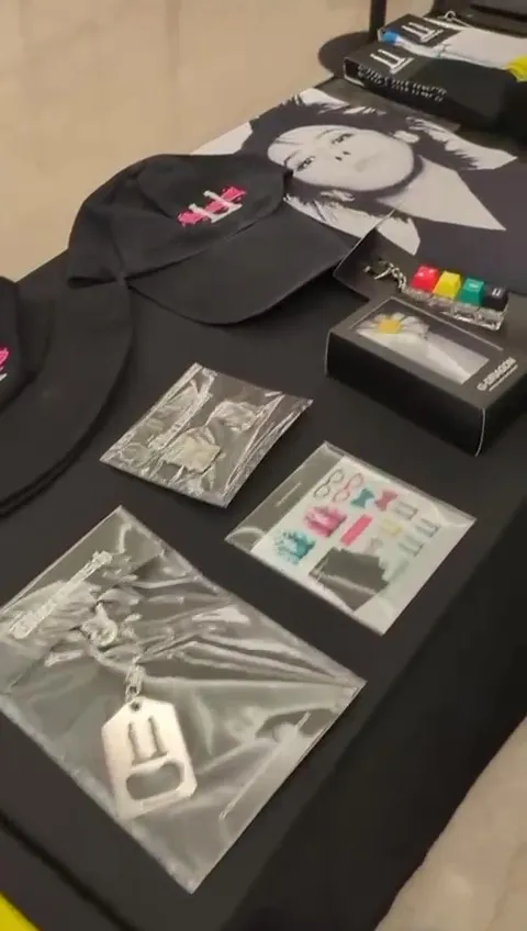 GD推出多種周邊商品。讀者提供