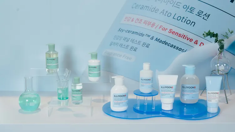 一理潤2025年全面升級，推出新品「神經醯胺舒敏保濕精華露」與全新洗卸「深層淨透系列」。品牌提供
