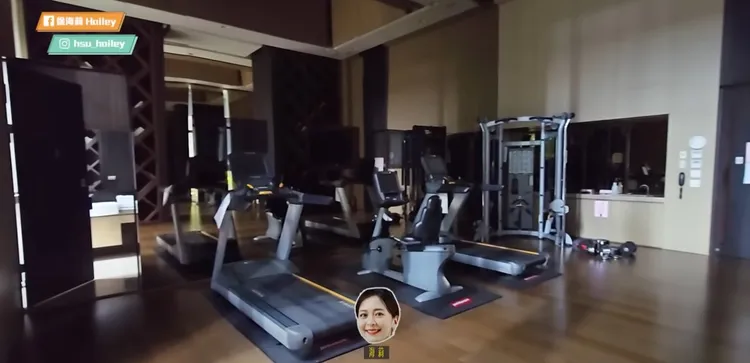 24小時健身房。翻攝徐海莉YT
