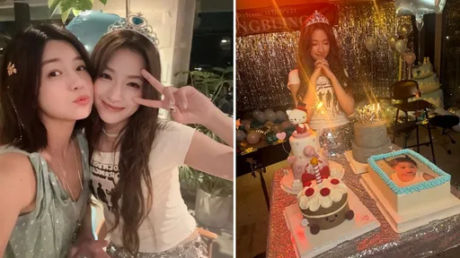 陳妍希貼臉為歐陽娣娣慶生!差21歲忘年交同框如姊妹花
