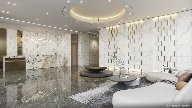 興連城「白隅」公設等級比照豪宅規劃，設置有家教室、多功能交誼廳、健身房、VR室、閱讀書角。興連城提供