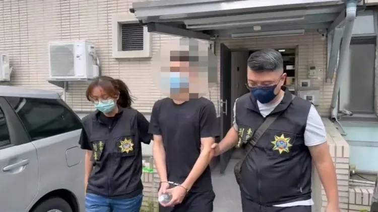 22歲的王姓男子，在日租套房看管市價2.4億元的K他命，被警方查獲。民眾提供