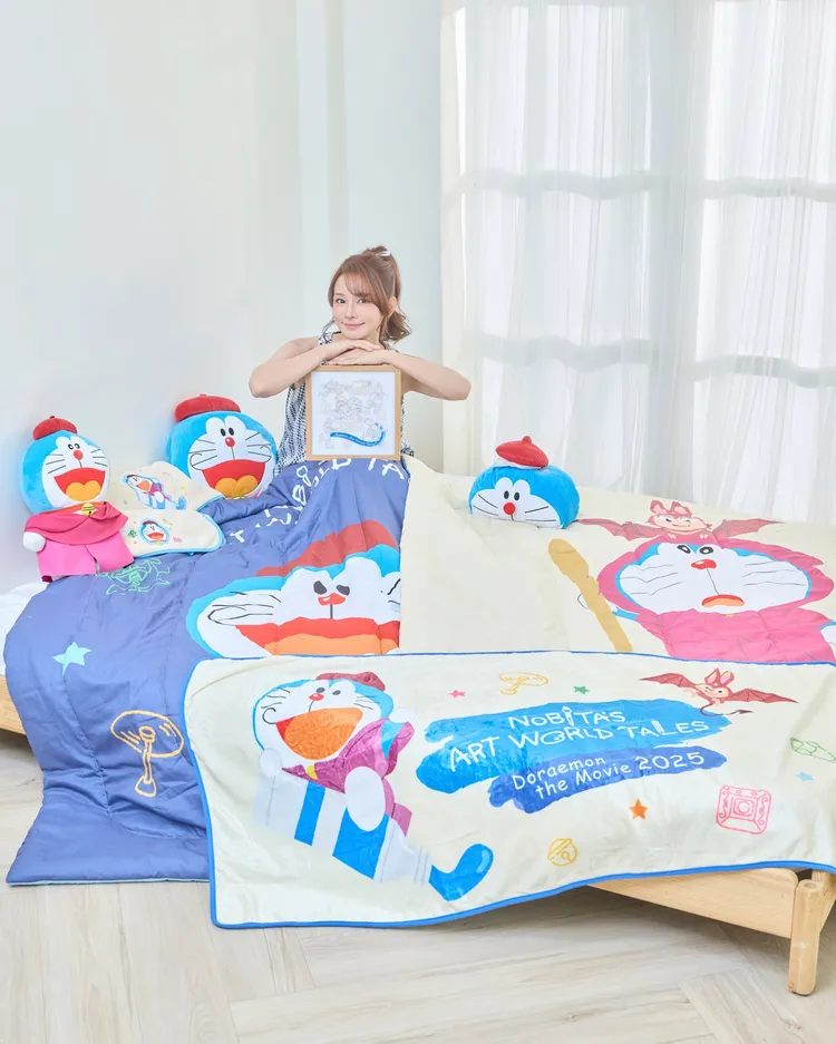 居家系列有「浴巾毛巾兩件組」、「雙材質涼被」等。7-ELEVEN提供