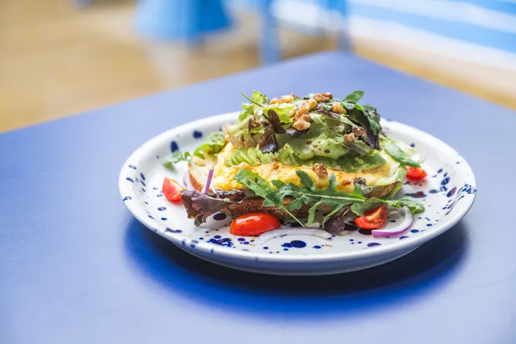 另也為跑者設計能量餐點AO ace Toast。品牌提供