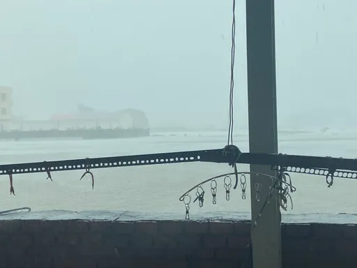 對流胞「罩住」彰化多地淹水 低窪地成汪洋