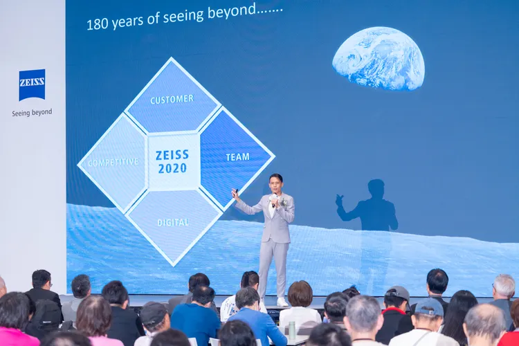 蔡司台灣總經理章平達。蔡司提供