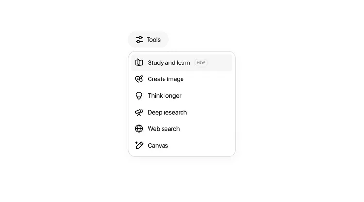 學習模式目前開放給包括Free、Plus、Pro與Team用戶。OpenAI官網