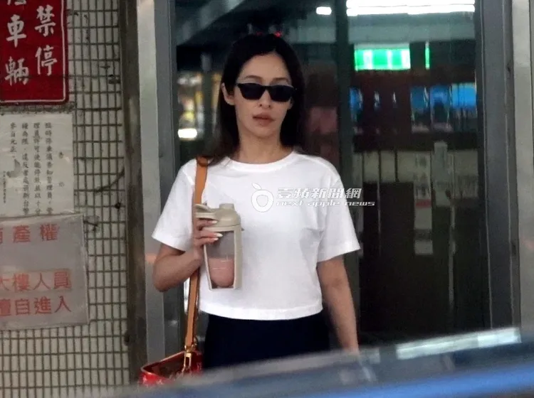 蕭亞軒看起來十分清瘦。特勤中心攝