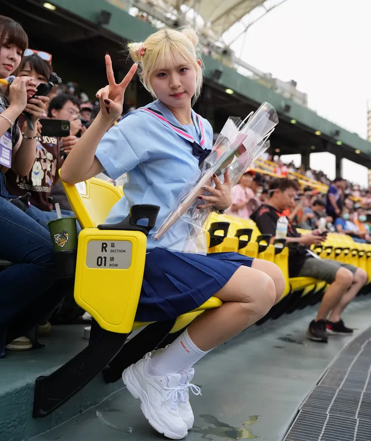 韓籍女孩安惠志。   統一獅提供