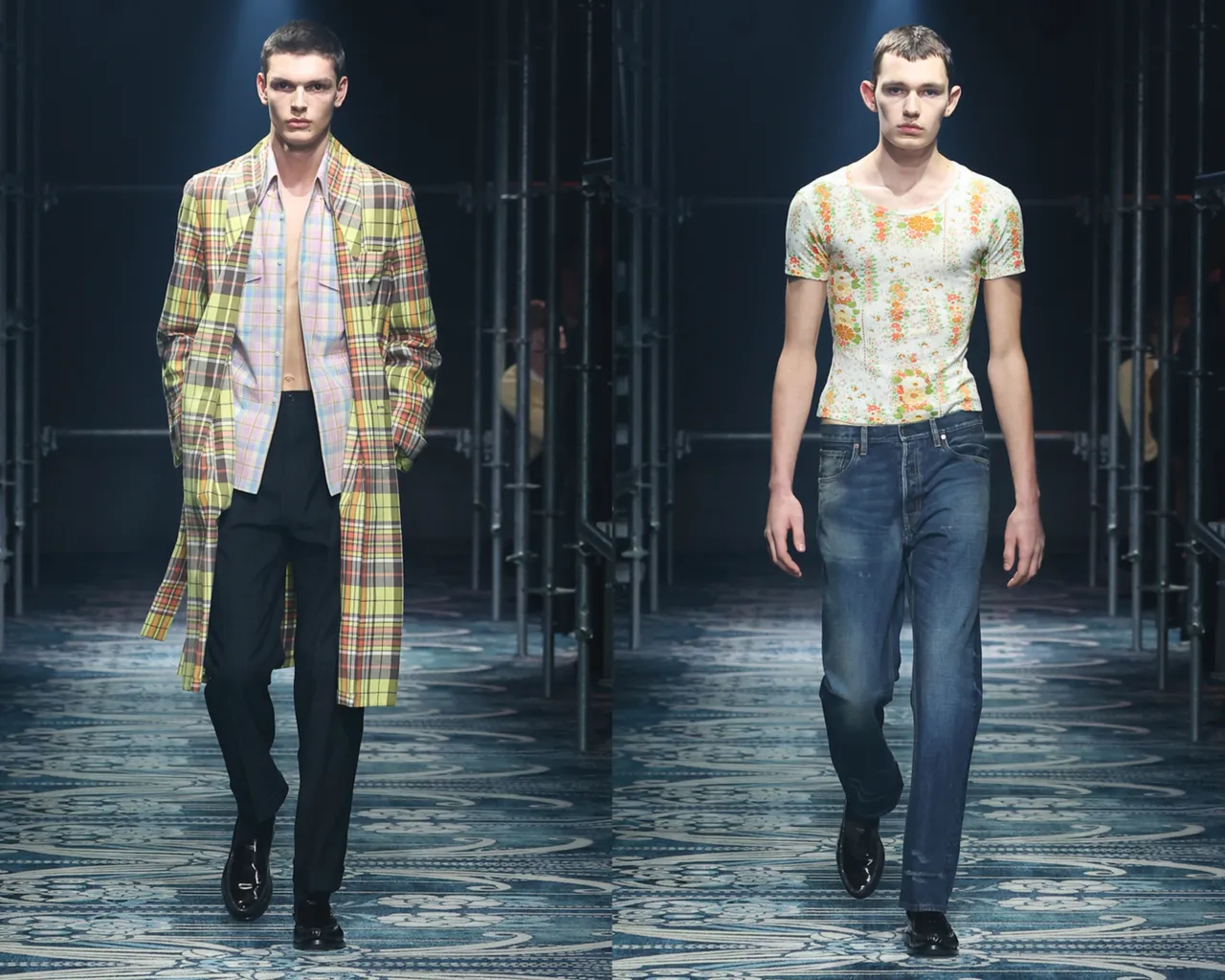 PRADA 2025秋冬男装。品牌提供