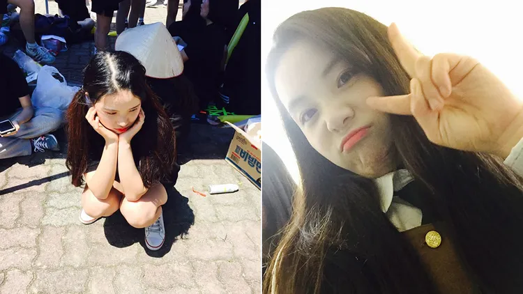 李多慧分享高中時期照片。翻攝自李多慧臉書