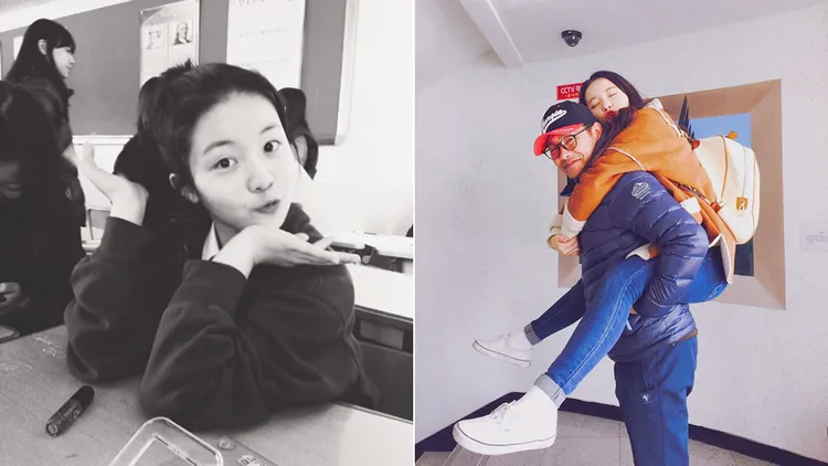 李多慧分享高中時期照片。翻攝自李多慧臉書