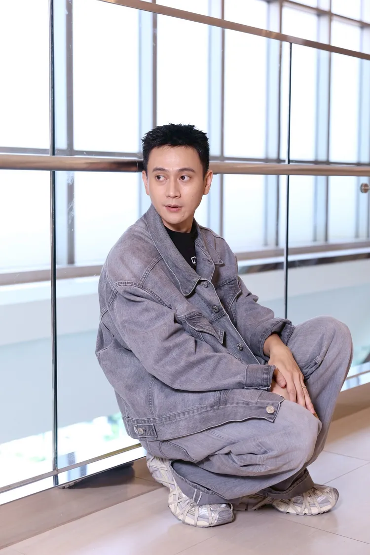 劉冠廷談與古天樂對戲。彭欣偉攝