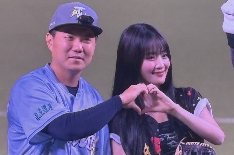 韓團i-dle Minnie陪江坤宇比心　他老婆下令「不准給我洗手」