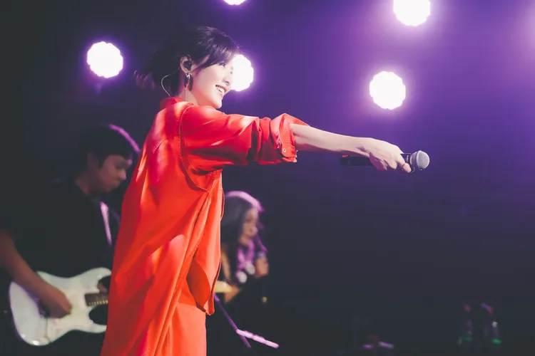 蘇慧倫經典歌曲連發，與粉絲大合唱。相信音樂提供