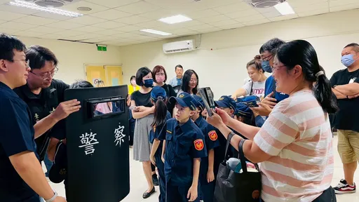 限時3小時!台中第三分局「小小波麗士」上工執勤