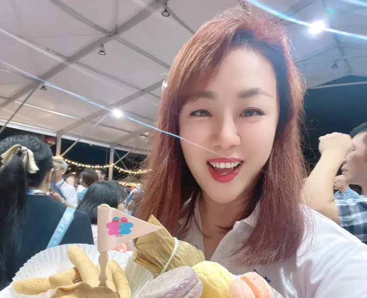 劉美芳擁有親民個性也掌握網路脈動。翻攝自劉美芳臉書