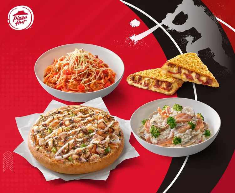 即日起至8/4推出限時優惠指定個人餐第二件5折。必勝客提供