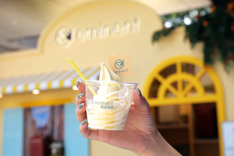 活動現場週末還有限量發放的「南法風味霜淇淋」。品牌提供