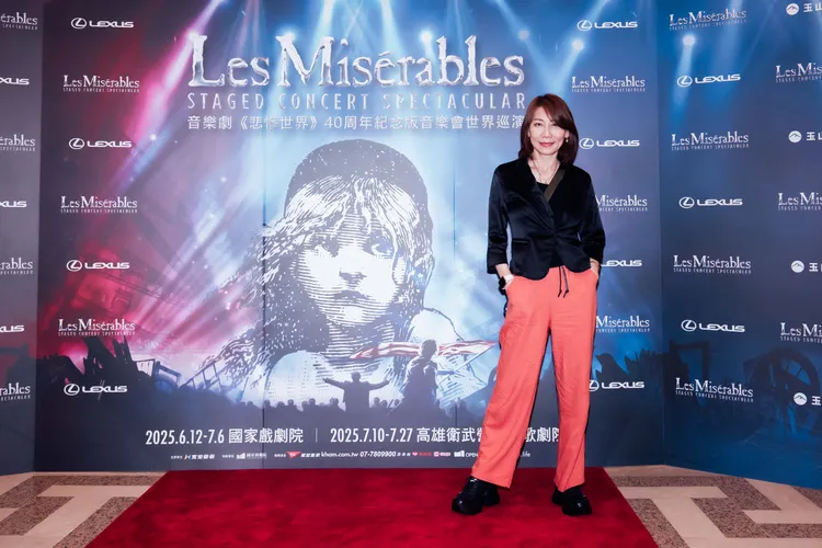 郎祖筠朝聖《悲慘世界》台北場。寬宏藝術提供