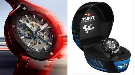 天梭MotoGP限量新作賽道DNA入魂 安全帽錶盒秀競速快感