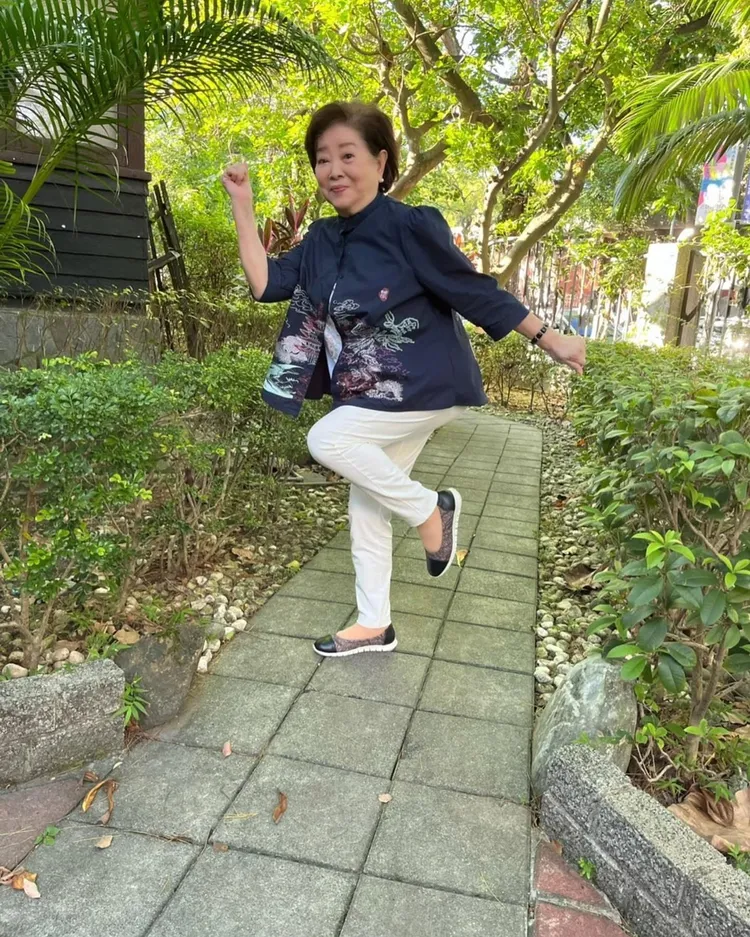 陳淑芳很有活力。翻攝陳淑芳臉書