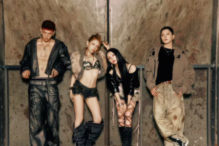 桃園市府公布活動卡司_韓團KARD。桃園市府提供