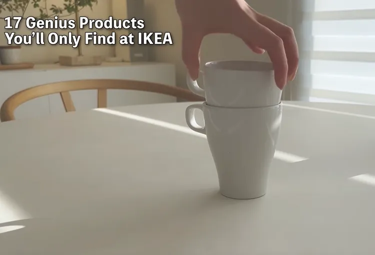 透過高耳設計，杯子可以疊高。SANU Loves IKEA 