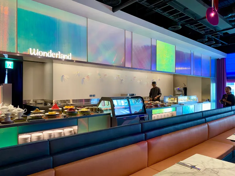 甜點區「Wonderland」。莊偉祺攝