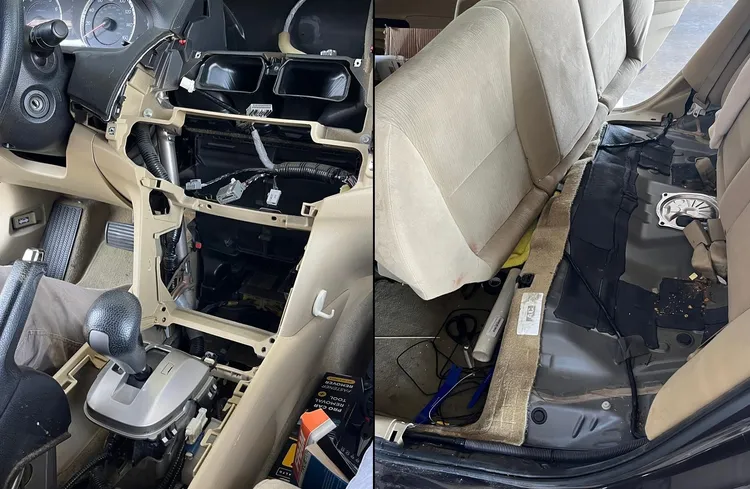 李蒨蓉小兒子DIY改造車子。翻攝李蒨蓉IG