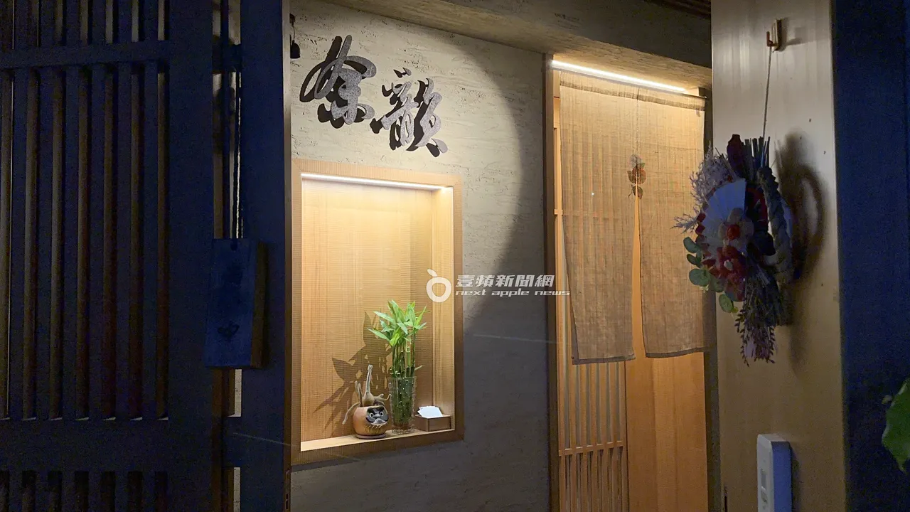 李進良和田欣來到大安區知名無菜單餐廳「余韻日本料理」,大啖板前壽司割烹。特勤中心攝