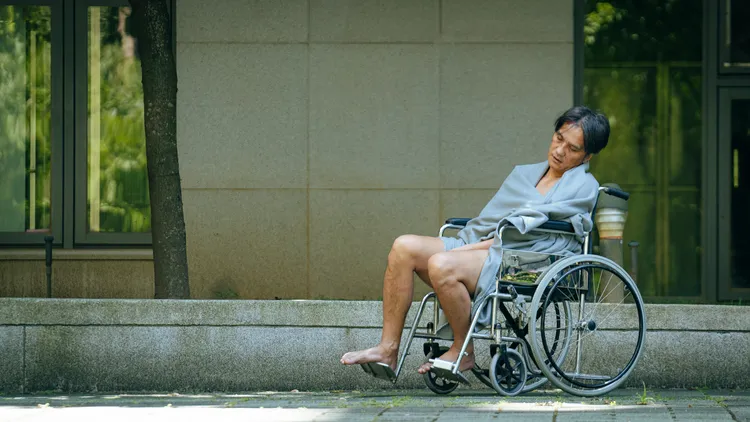 馬志翔劇中晚景淒涼。大愛提供