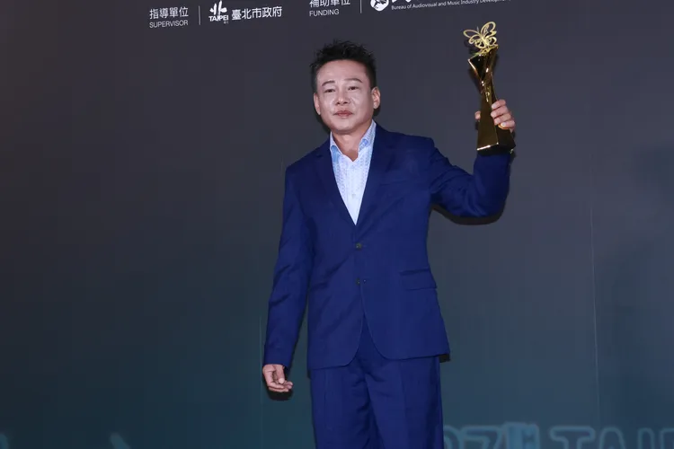 最佳男配角李康生。彭欣偉攝