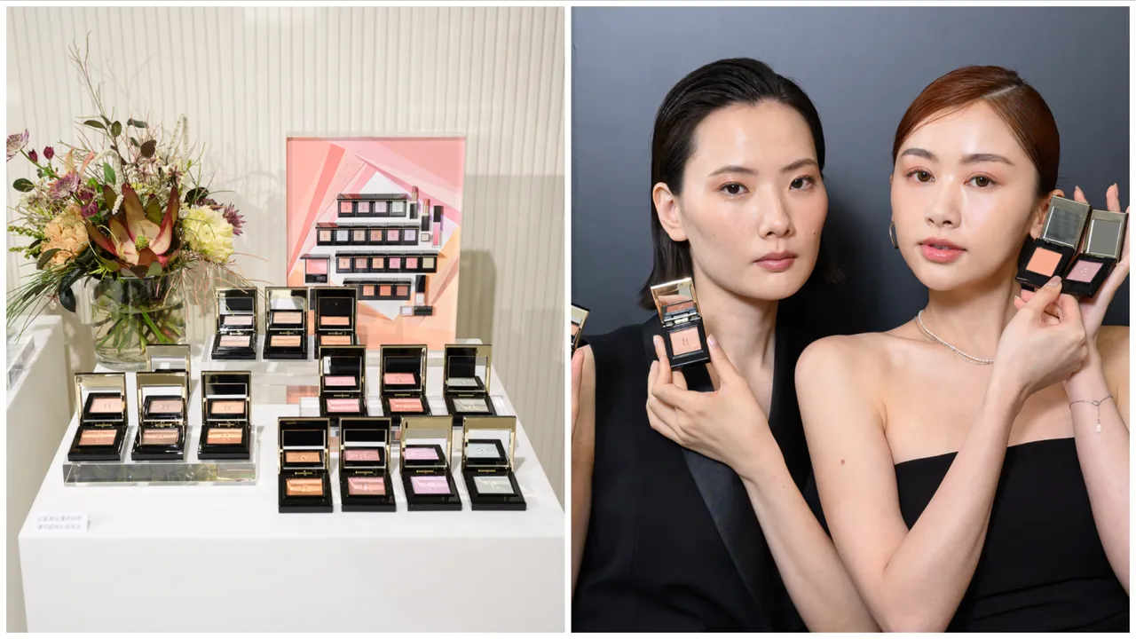 SUQQU本次秋季彩妝系列主題為「彩重ね」(色彩層疊) ,帶來全新品項晶采單色眼影。品牌提供
