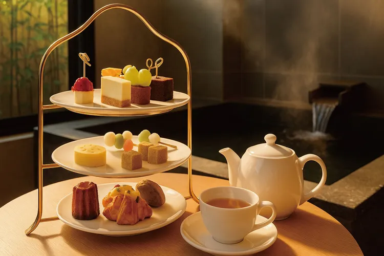 北投晶泉丰旅推出「泉湯食光」雙人湯屋午茶專案2999元起，輕鬆享溫泉與精緻點心。晶泉丰旅提供