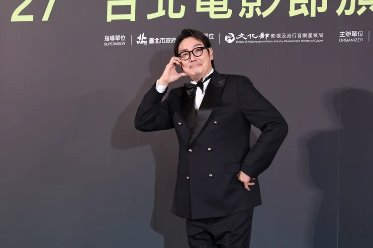 趙震雄貴為韓國影帝仍超級親民。彭欣偉攝影