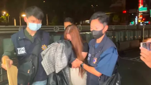 剴剴生母落網!凌虐餵毒男友遭通緝 移送新北地院畫面曝光