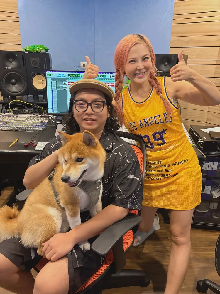 DJ圓圓與潘信維音樂創作理念一拍即合。本人提供