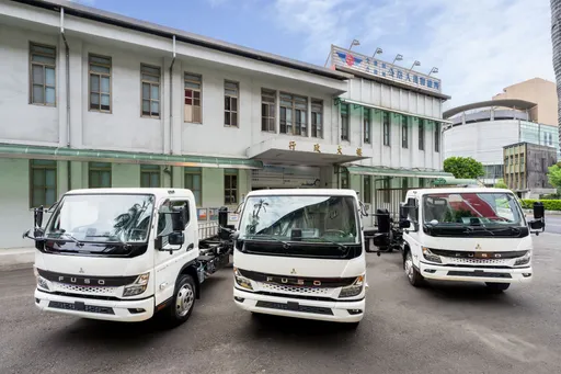 DTAT携手交通部公路局公路人员训练所 率先导入FUSO eCanter推动电动车修护技术培育