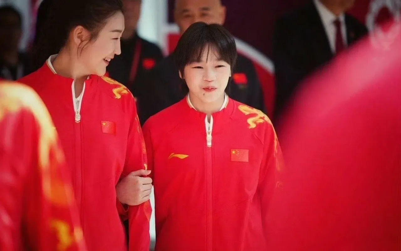 全红婵发福屡被网暴。 翻摄微博