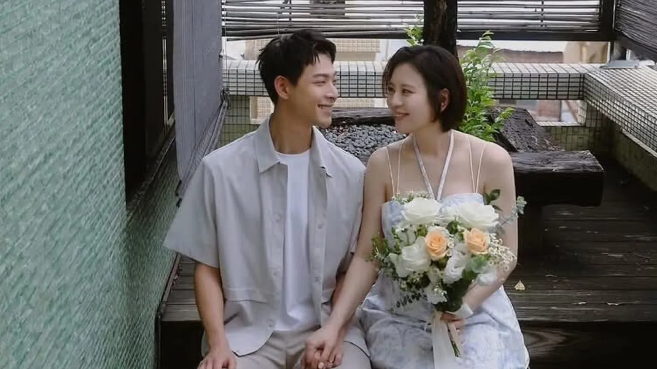 刘品言的婚姻也美满了,与连晨翔日前正式登记结婚。摘自脸书