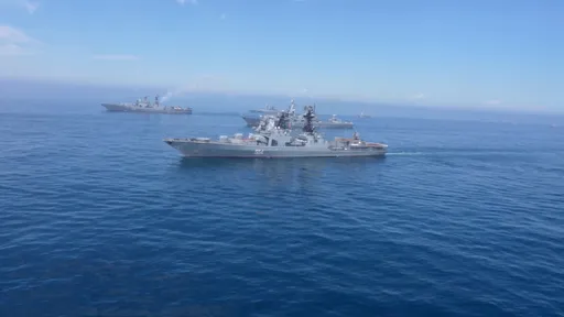 俄國海軍萬人演習 「七月風暴」秀作戰力