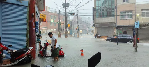 彰化淹慘了!中部4縣市注意「多區淹水警戒」