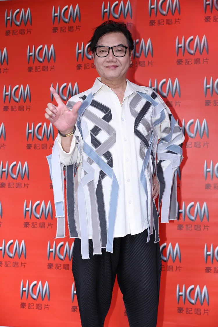 七郎開心加盟豪記唱片。彭欣偉提供
