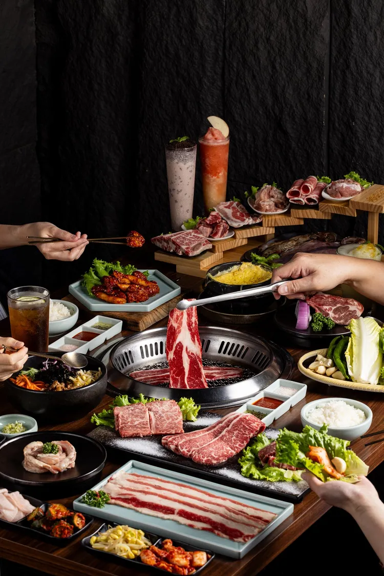 韓式燒肉「姜滿堂」於7月25日正式進駐Dream Plaza。豆府餐飲集團提供