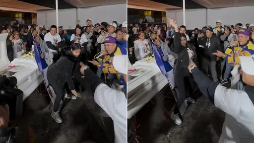 葬禮超嗨!寡婦電臀狂蹭亡夫看板下體 歌手帶領全場助陣